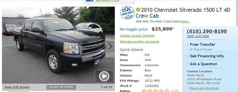 Illustration for article titled Five Pretty Reliable Cars You Should Probably Not Buy From CarMax